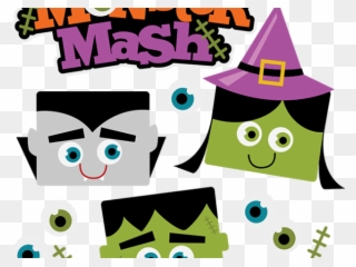Halloween Clipart Clipart Frankenstein - Monster Mash Clipart - Png Download