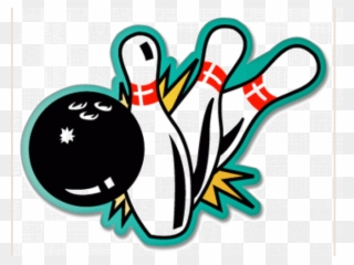 Bowling Clipart Fire - Bowling Pins - Png Download