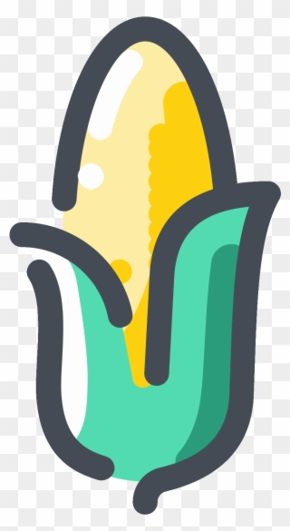 Milho Amarelo Icon - Corn Icon Png Clipart