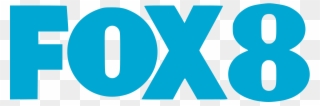 Fox Tv Png Clip Art Black And White Download - Fox 8 Logo Transparent Png
