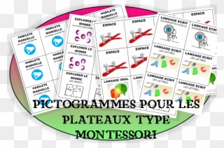 Favorit Inspirations Montessori - Pictogrammes Ateliers Montessori Clipart