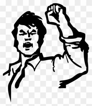 Fist Raised Union Worker Png Image - Increase Humour Clipart