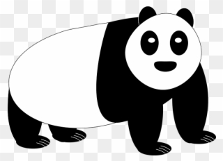 Cute Cartoon Polar Bear 18, Buy Clip Art - Giant Panda - Png Download