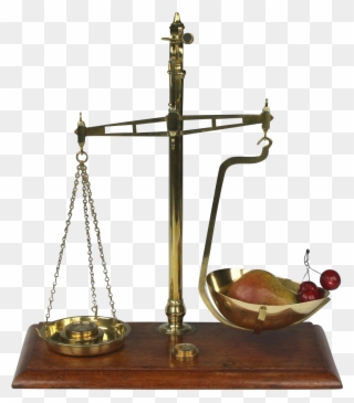 Wonderful Late 19th Century English Pan Balance Scale - Weighing Scale Clipart
