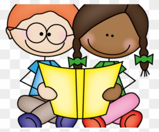 Kids Reading Clipart - Reading Partners Clip Art - Png Download