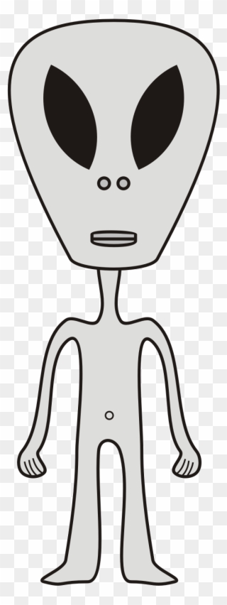 Alien Clipart Grey - Alien Head - Png Download (#4022193) - PinClipart