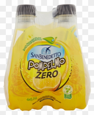 San Benedetto Zero Pompelmo 0,25 L Conf - Plastic Bottle Clipart