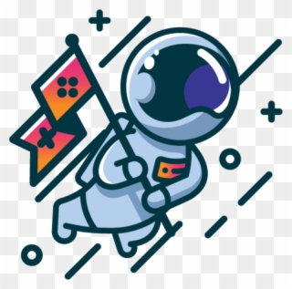 Equiti-spaceman - Equiti Games Clipart