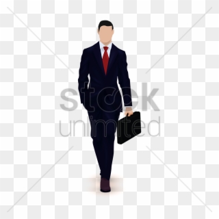 Free Download Vector Graphics Clipart Businessman With - Design - Png Download