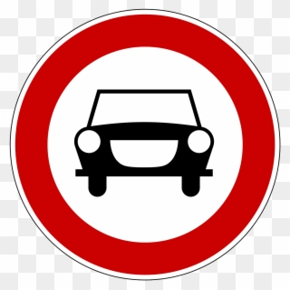 Traffic Sign Road Sign Shield Png Image - No Cycling Road Sign Clipart