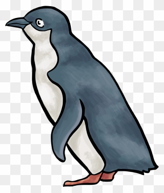 Penguin Clipart Little Penguin - Little Blue Penguin Clipart - Png Download