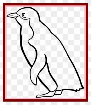 Png Transparent Download Astonishing Pic Of Holding - Clip Art Penguin Black And White