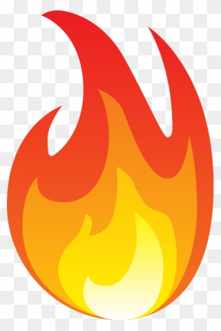 Flames Clipart Fire Flames Clipart 4735683 Shop Of - Creative Commons Fire Icon Free - Png Download