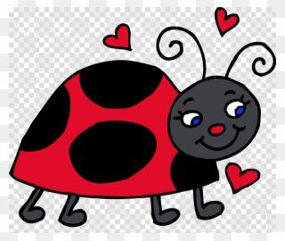 Cute Ladybug Clipart Ladybird Beetle Clip Art - Clip Art Lady Bug - Png Download