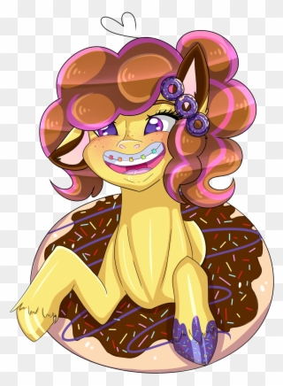 Donut, An Old Oc Of Mine - Cartoon Clipart