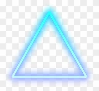 Discover The Coolest - Light Blue Triangle Png Clipart