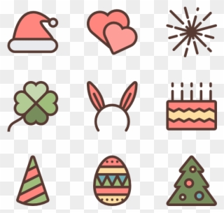 Holidays Icons - Holiday Clipart