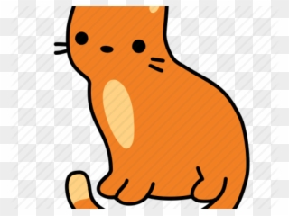 Feline Clipart Orange Cat - Cat - Png Download