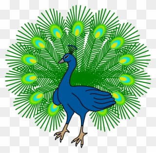 Peacock Png 1, Buy Clip Art - Peacock Heraldry Transparent Png