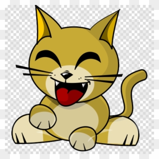 Funny Cat Clipart Cat Kitten Clip Art - Funny Cat Clip Art - Png Download