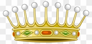Open - Heraldic Crown Clipart