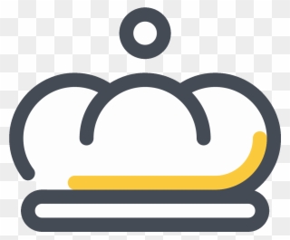 Queen Crown Icon - Circle Clipart