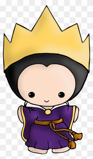 Evil Queen Available On Shirts And Stickers Here - Snow White Evil Queen Chibi Clipart