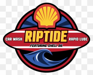 Rip Tide Car Wash With Shell Lube The Best Car Wash Clipart