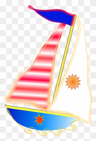 Nautical Boat Cliparts 16, Buy Clip Art - Sail - Png Download