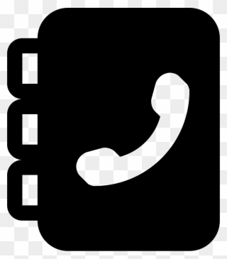 Phone Book Comments - Phonebook Icon Clipart