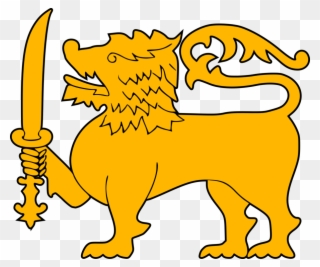 Flag Of Sri Lanka Sri Lanka Lion National Flag - Sri Lanka Flag Lion Clipart