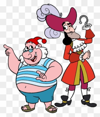 Jake And The Neverland Clip Art Disney - Jake And The Neverland Pirates Hook And Smee - Png Download