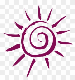 Sun Clipart Swirl - Simple Sun - Png Download