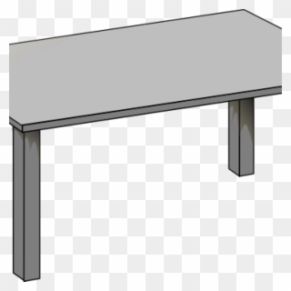 Table Clipart Silver - Coffee Table - Png Download
