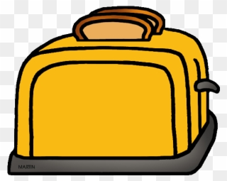 Free Mini Images Arts Clip Art By Phillip Martin, Yellow - Yellow Toaster Clipart - Png Download