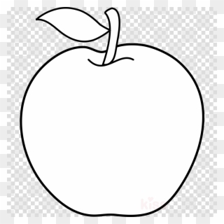 Apple Fruit Black And White Clipart Apple Black And - Bmw Logo - Png Download