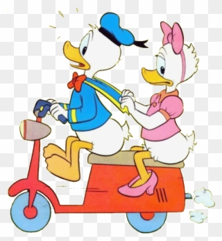 Free Download Donald Duck And Daisy Clipart Daisy Duck - Donald Duck Love Quotes - Png Download