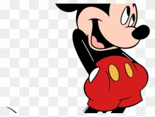 Ok Clipart Mickey Mouse Hand - Mickey Mouse Hands In Pockets - Png Download