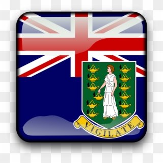 Free Clipart - British Virgin Islands Coat Of Arms Baby Blanket - Png Download
