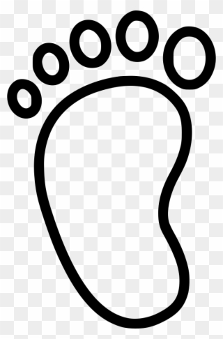 Vector Library Stock Drawing At Getdrawings Com - Clip Art Baby Feet Drawing - Png Download