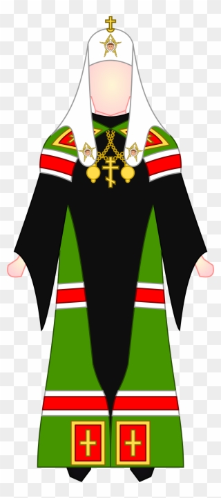 Slavic Orthodox Patriarch - Slavic Orthodox Clipart