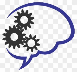 Clip Free Download Brain Gears Clipart - Icono Trabajo En Equipo Png Transparent Png