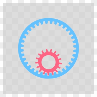 Epicyclic Gearing Differential Gear Train Starter Ring - Inner Gear Clip Art - Png Download