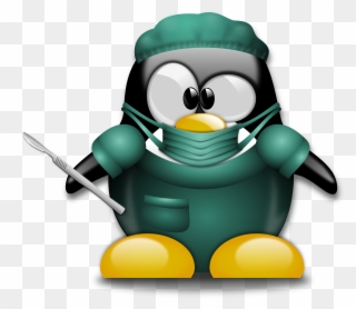 Clipart - Surgeon Penguin - Png Download