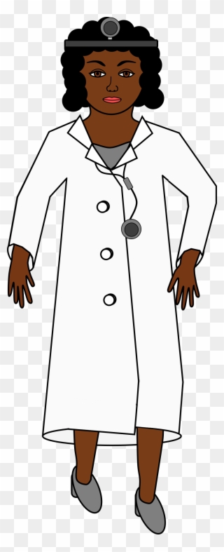 Clipart - Doctor With A Stethoscope - Png Download