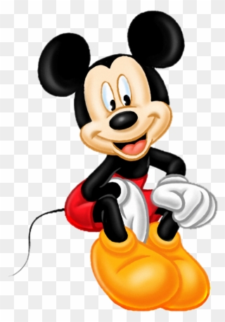 Minnie E Mickey - Mickey Mouse Sitting Clipart