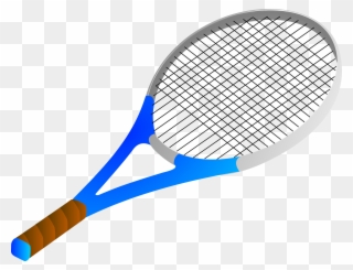 Clipart Ball Squash Racket - Tennis Racket Clip Art - Png Download