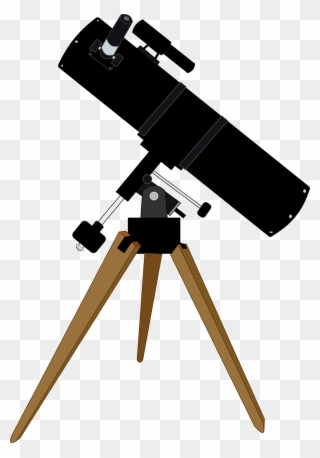 Reflector Telescope - Reflecting Telescope Clipart - Png Download