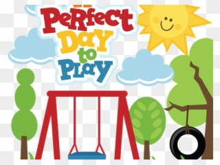 Tire Swing Clipart Green - Play Day Clipart - Png Download