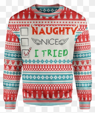 Christmas Christmas Uglyweater Clipart Free Clipartugly - Sweater Clipart Tacky Christmas Sweater - Png Download